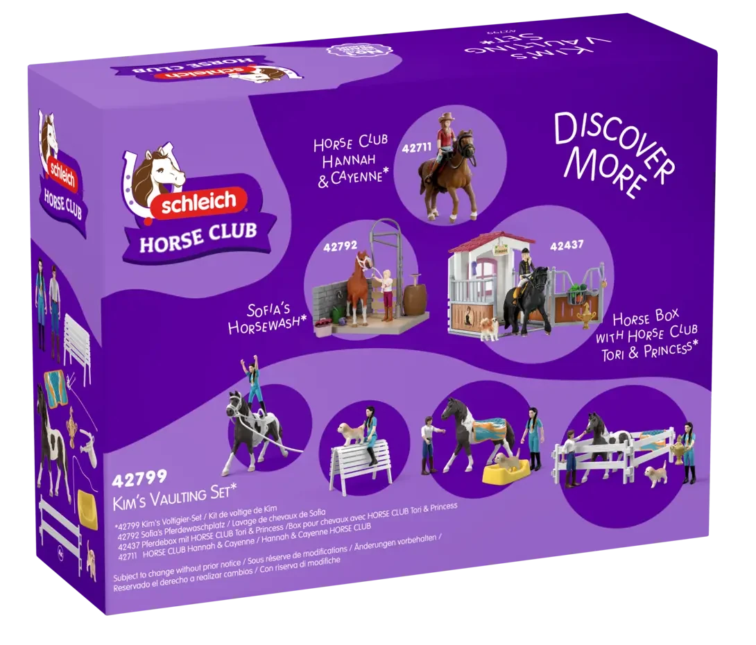 Kims Voltigierset - schleich 42799