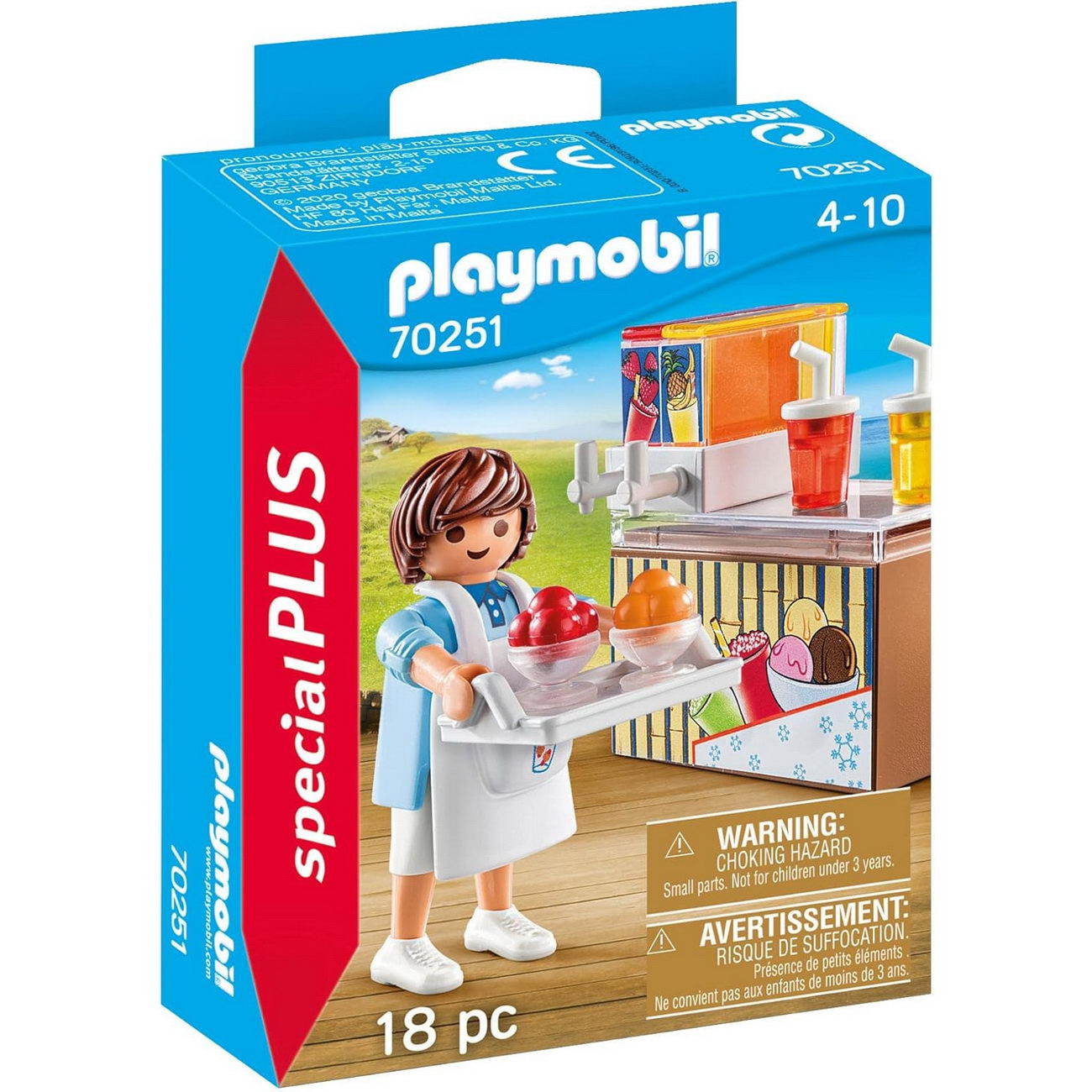 Playmobil 70251 - Slush Eis Verkäufer - Special Plus