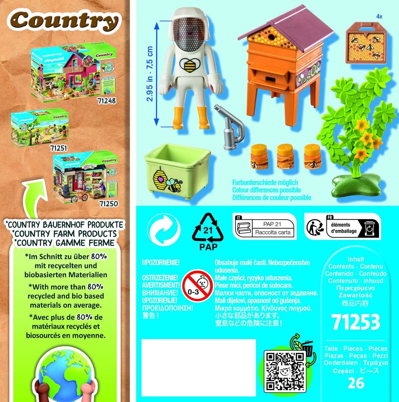Playmobil 71253 - Imkerin (Country)