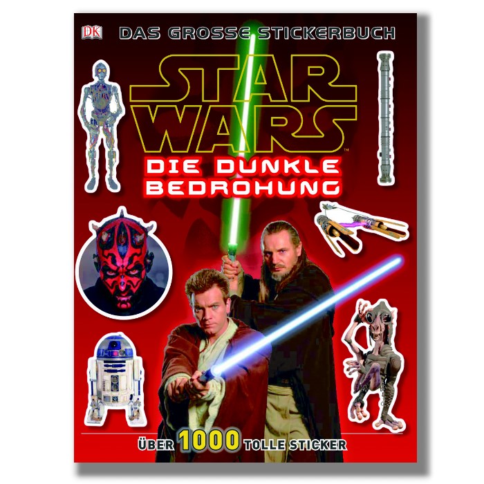 Star Wars Episode 1 Stickerbuch