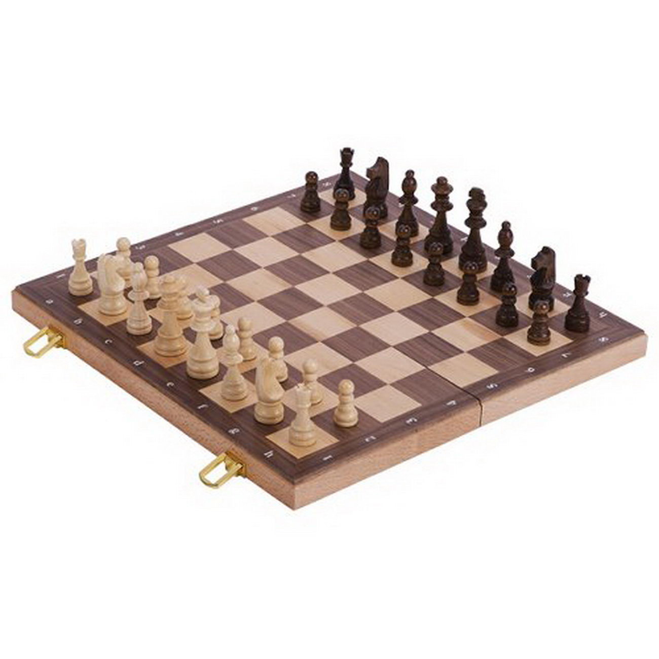 Schach in Holzklappkassette (goki)
