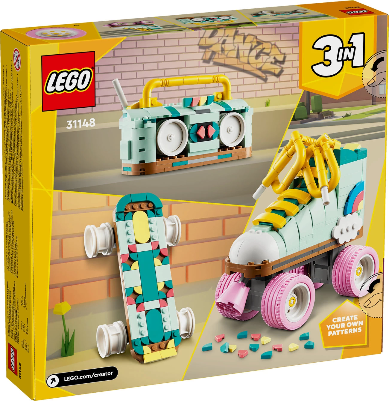 LEGO Creator 31148 - Rollschuh