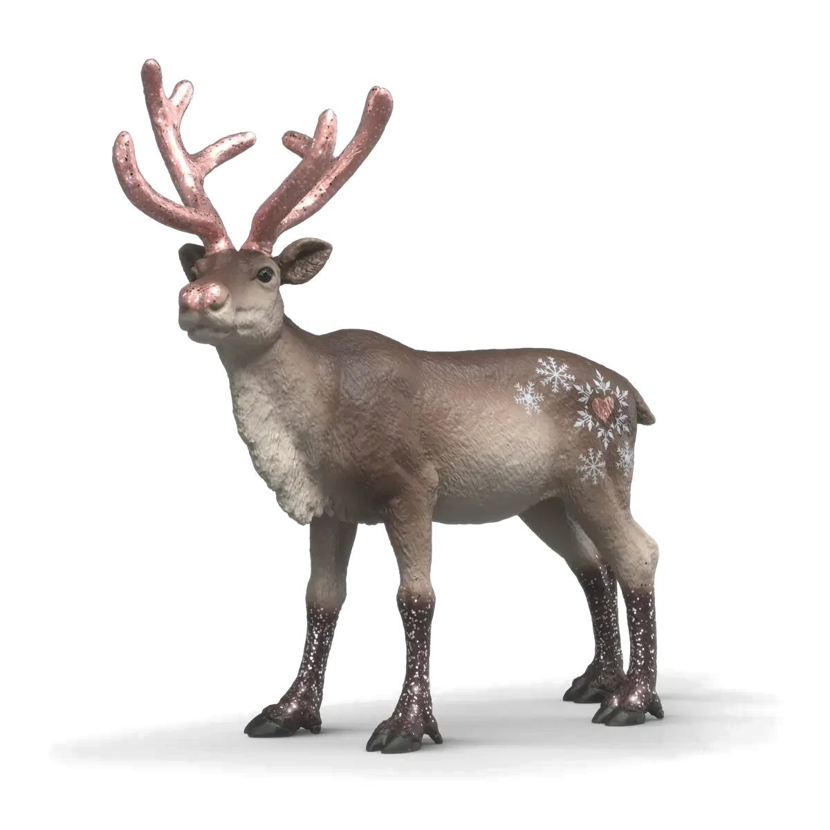 Weihnachtliches Rentier 2026 Rosegold - schleich 75004