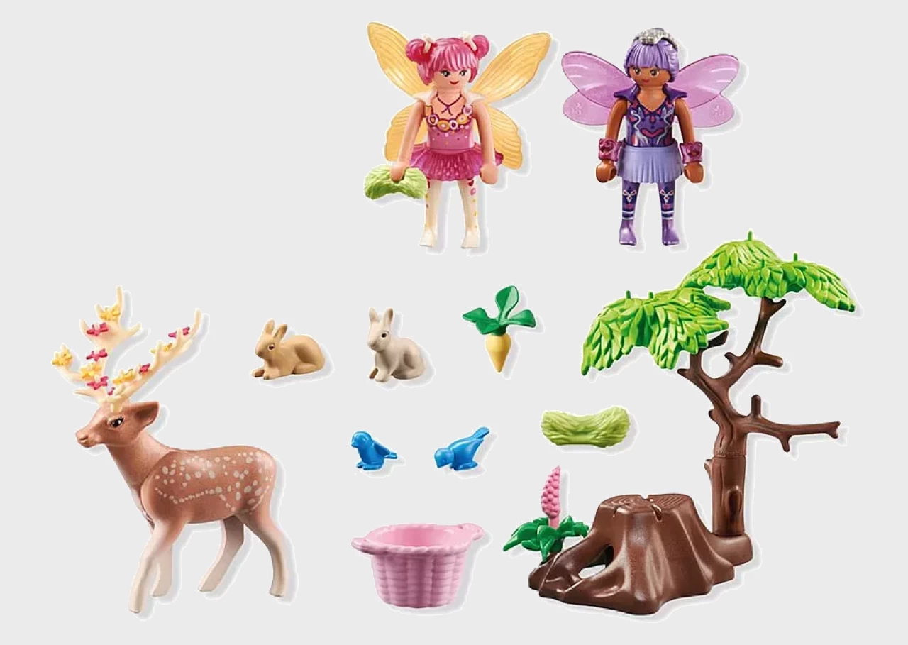 Playmobil 71800 - Feen mit süßen Waldtieren - Princess Magic