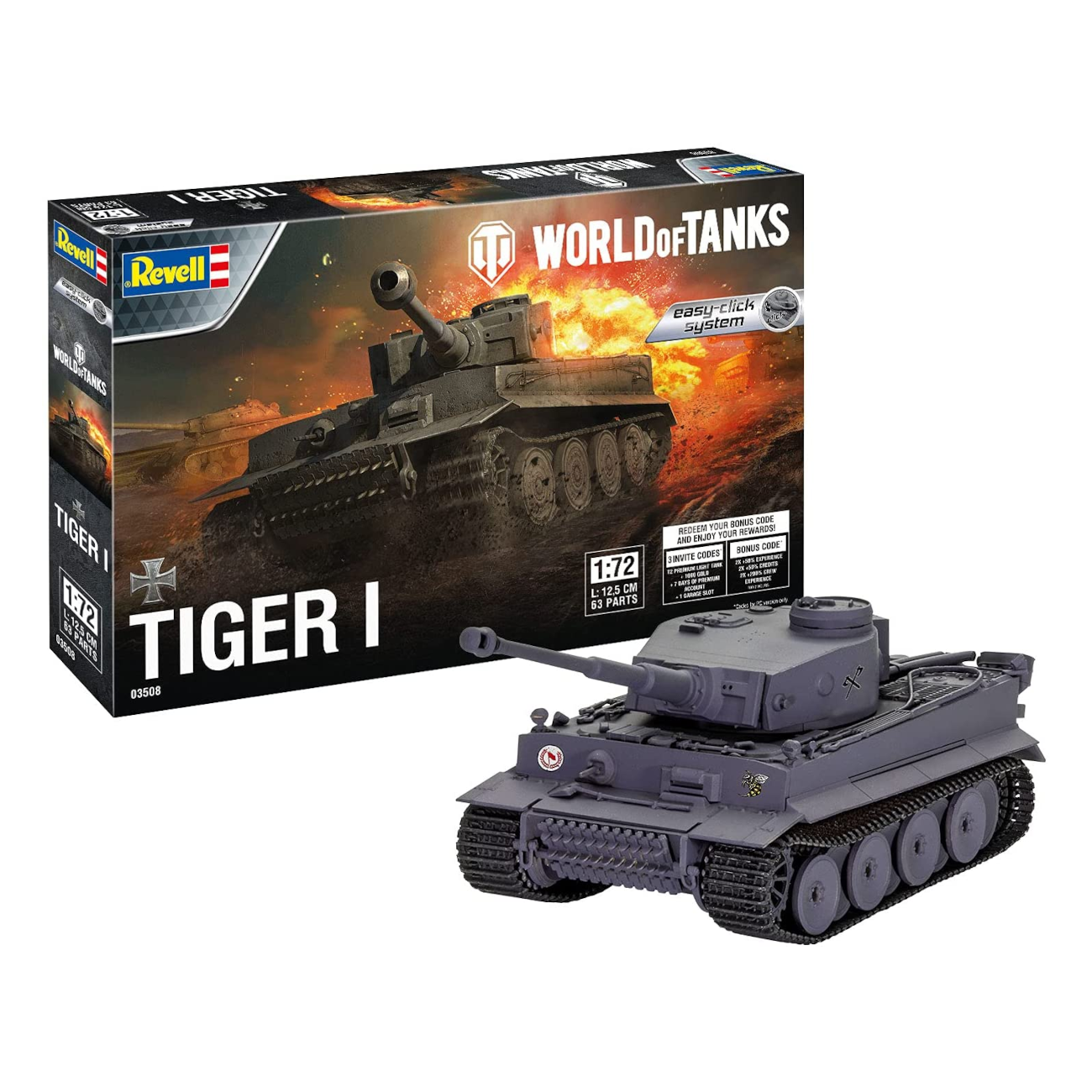Revell 03508 - Tiger I - World of Tanks easy-click