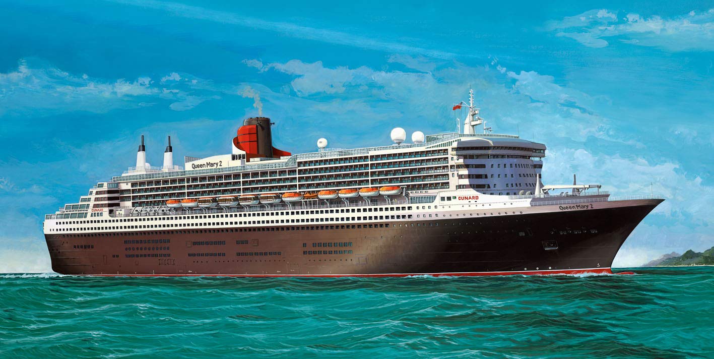 Revell 05199 - Queen Mary 2 - Platinum Edition