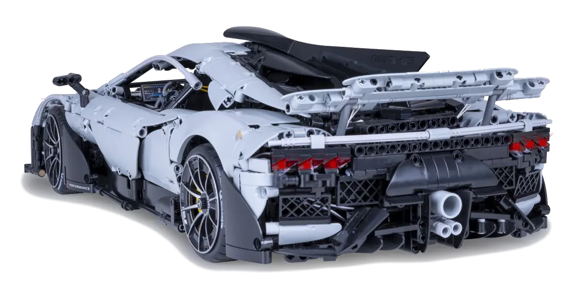 CaDA Mercedes-AMG ONE 1:8 grau - GHz Bricks C61503W