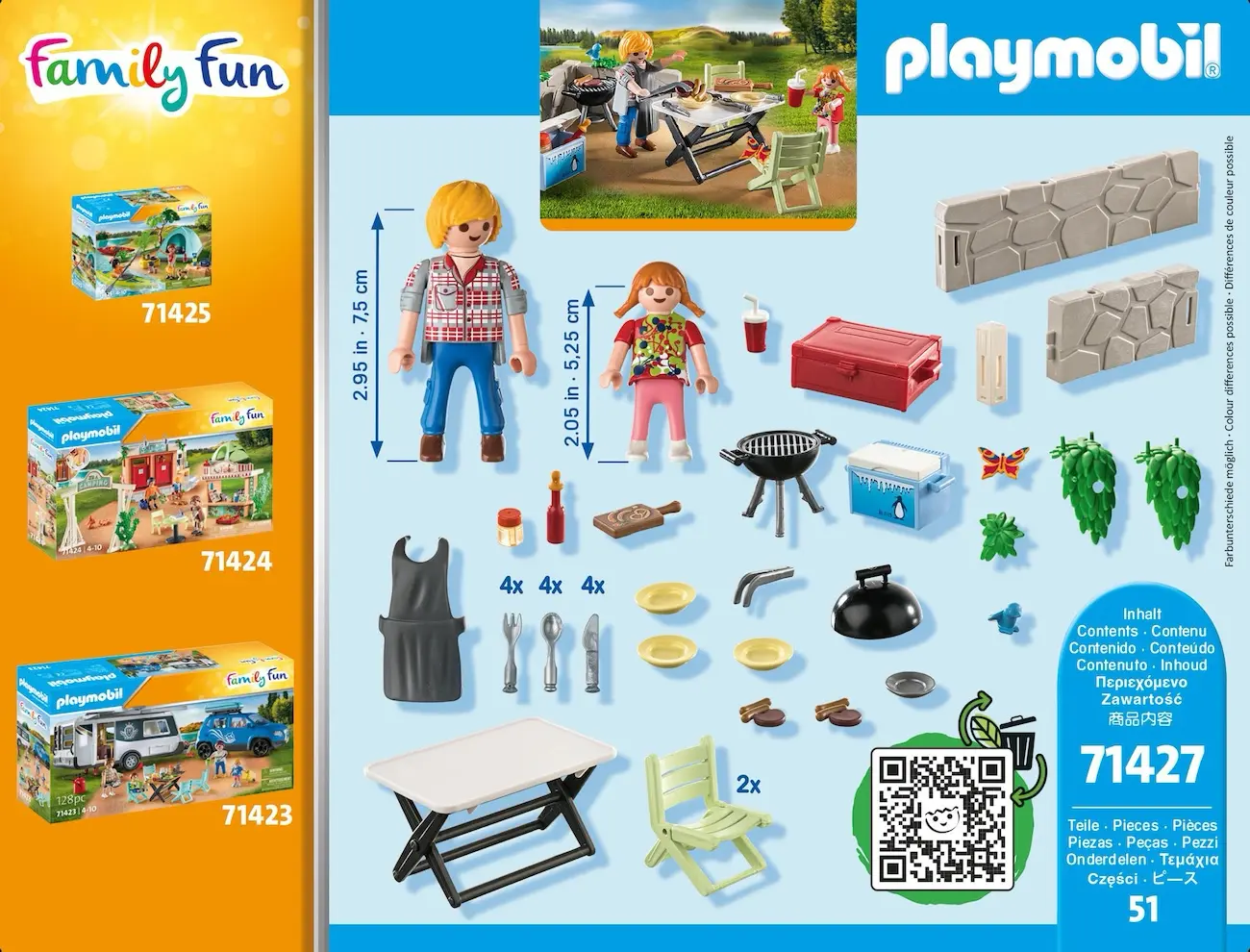 Playmobil 71427 - Gemeinsames Grillen - Family Fun