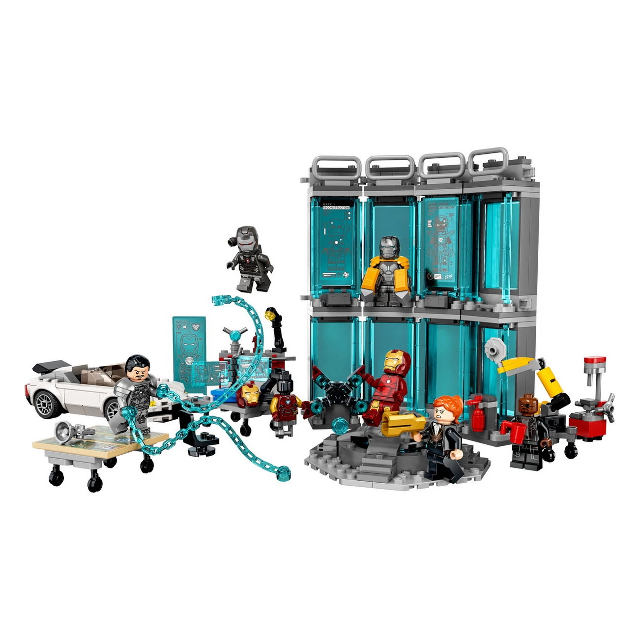 LEGO Marvel 76216 - Iron Mans Werkstatt