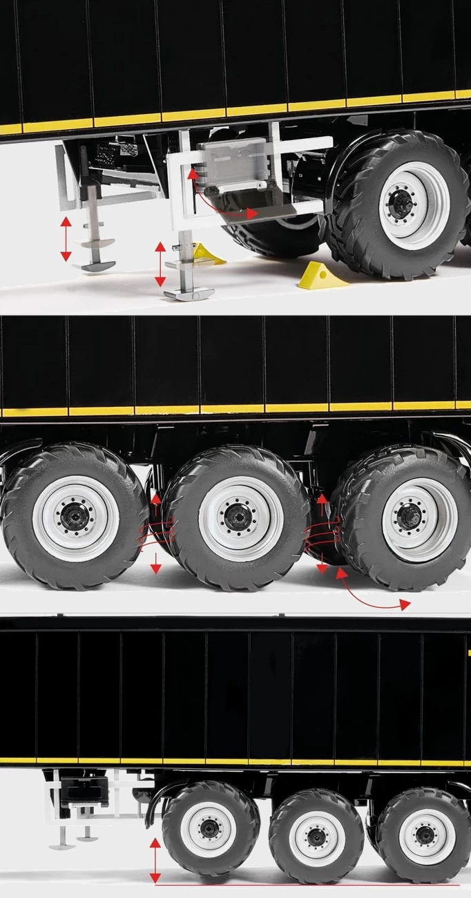 WIKING 077659 - Krampe Rollbandwagen SB II 30/1070 - schwarz