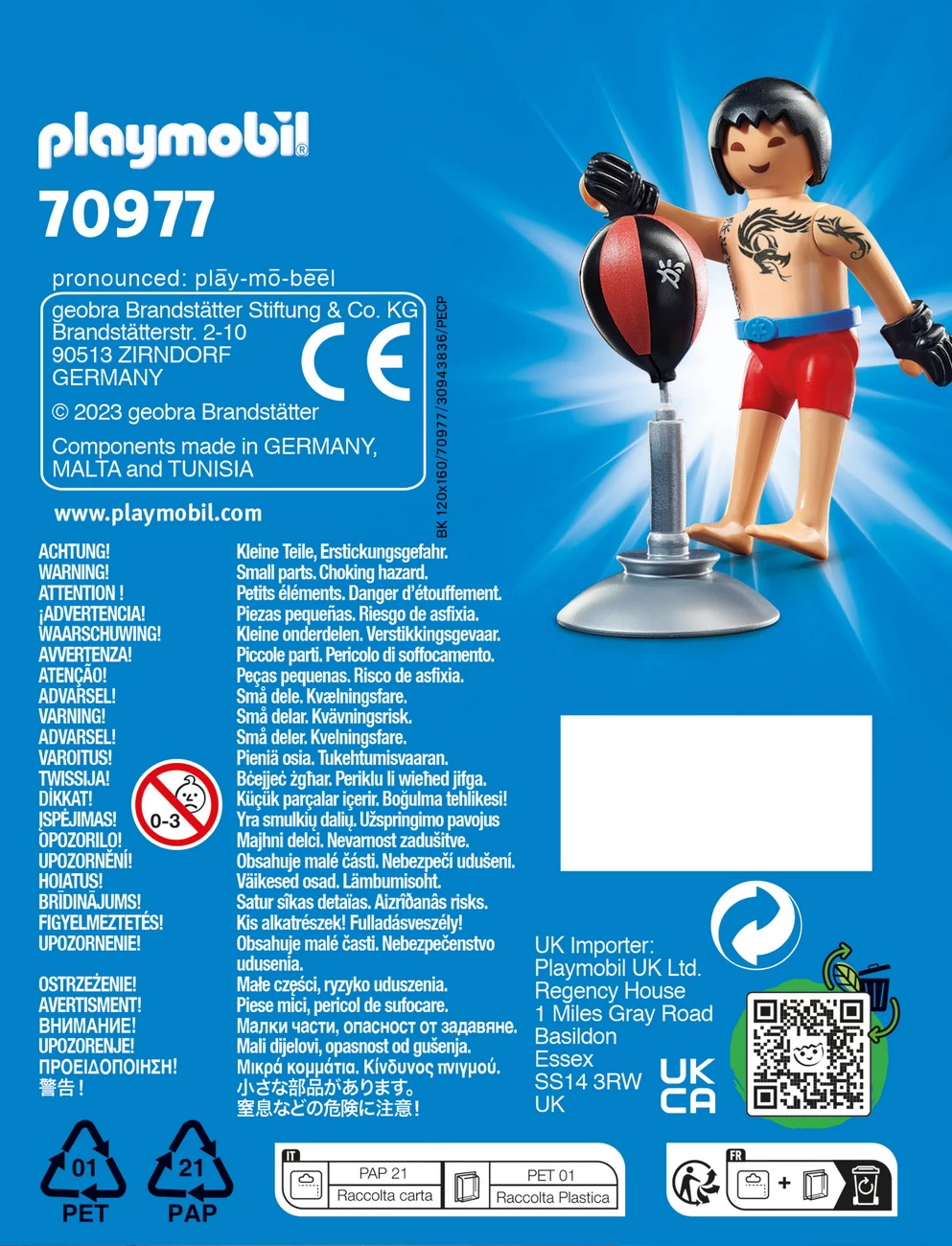 Playmobil 70977 - Kickboxer (PLAYMO-FRIENDS)
