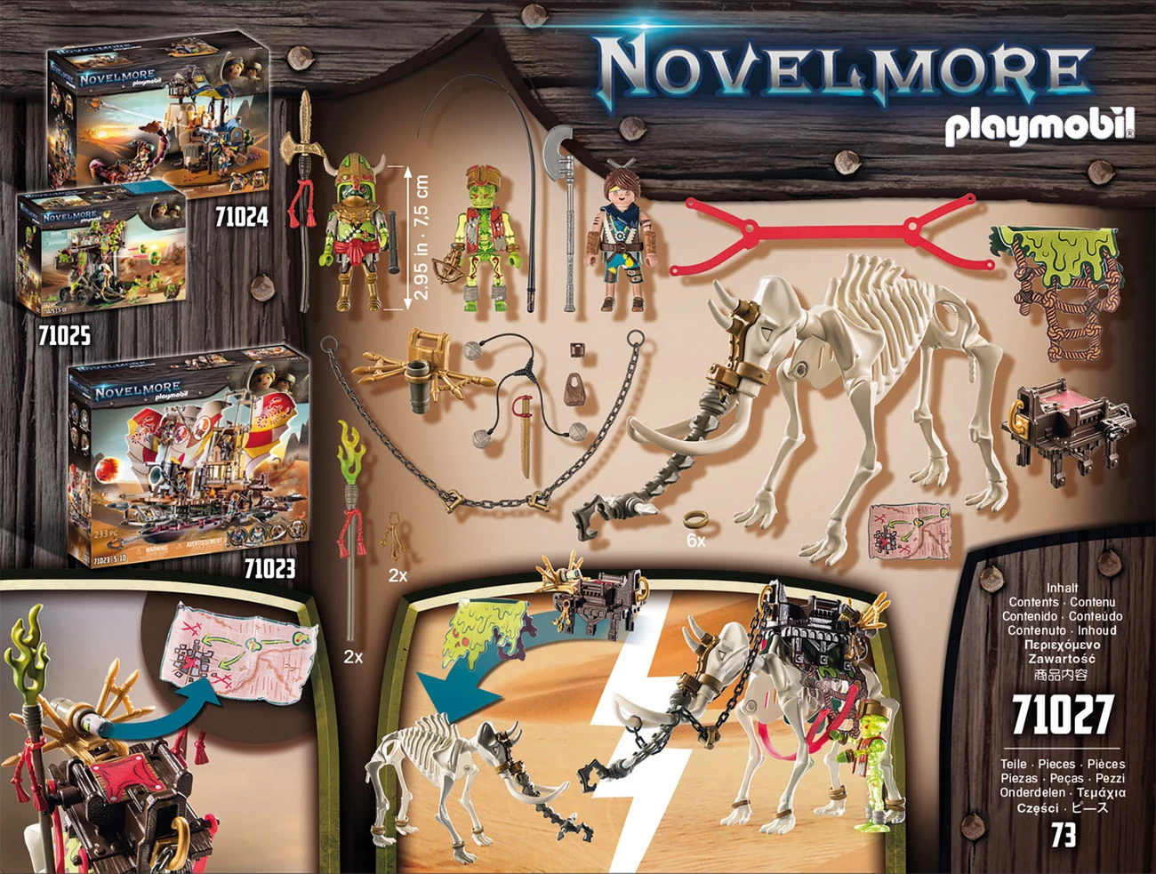 Playmobil 71027 - Sal'ahari Sands - Mammut Attacke - Novelmore
