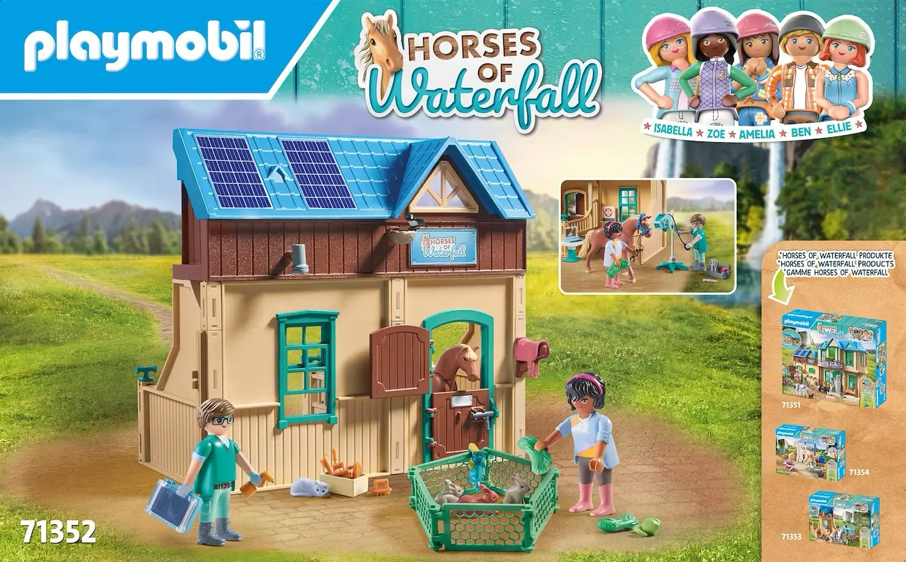 Playmobil 71352 - Reittherapie & Tierarztpraxis - Horses of Waterfall