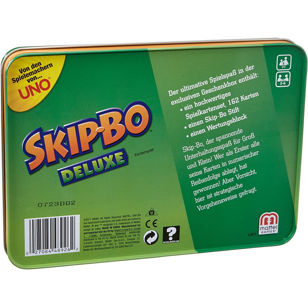 Skip-Bo Deluxe in Metalldose (L3671)