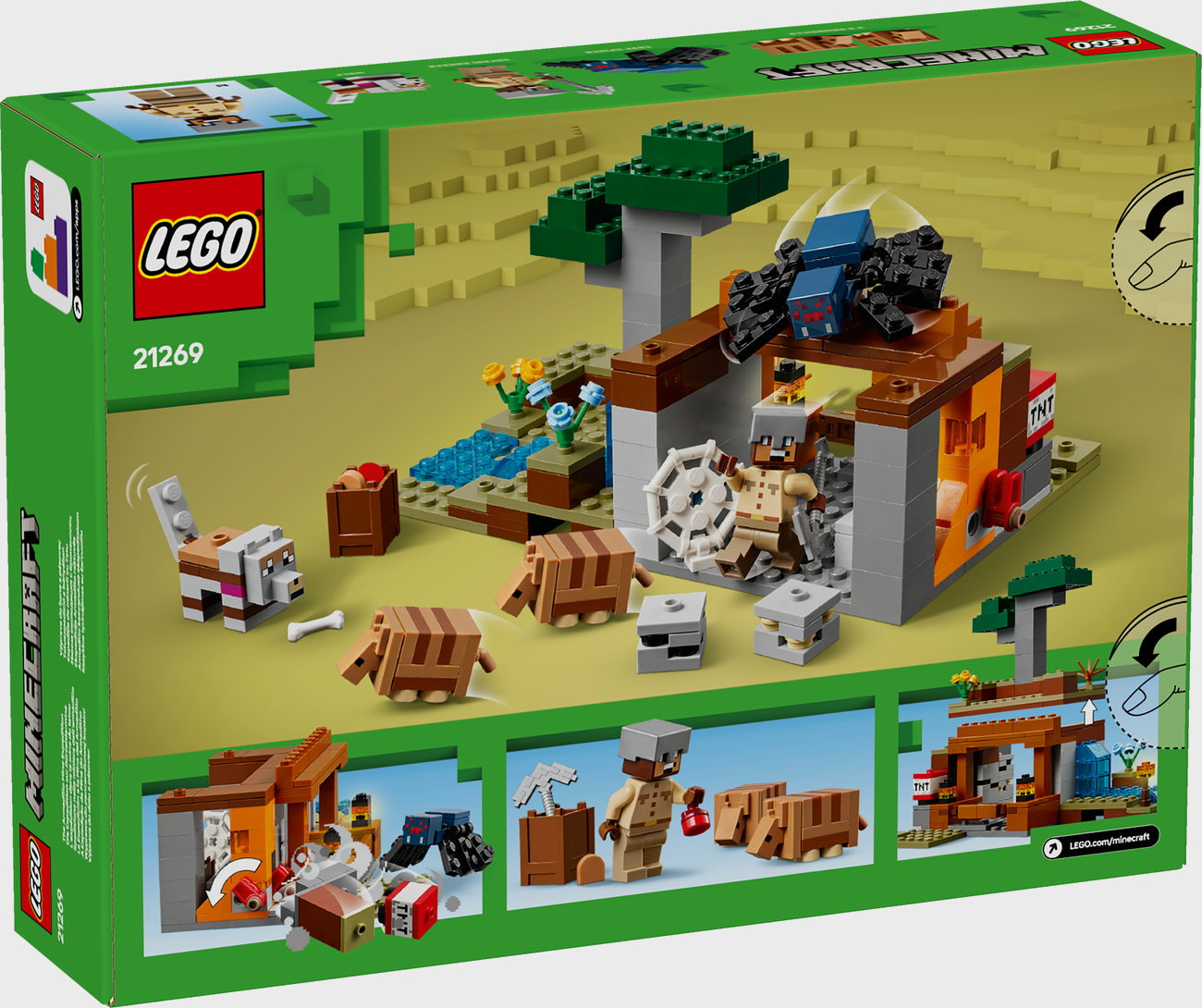 LEGO Minecraft 21269 - Die Expedition zur Guerteltiermine