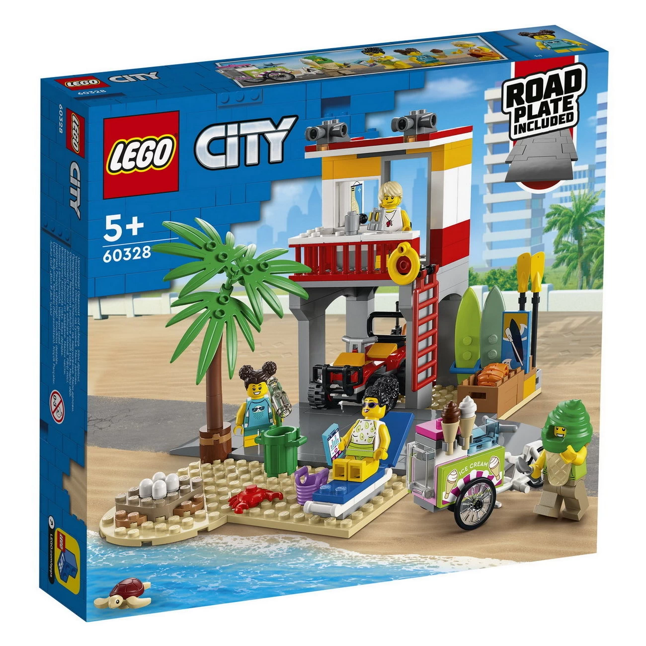 LEGO City 60328 - Rettungsschwimmer-Station