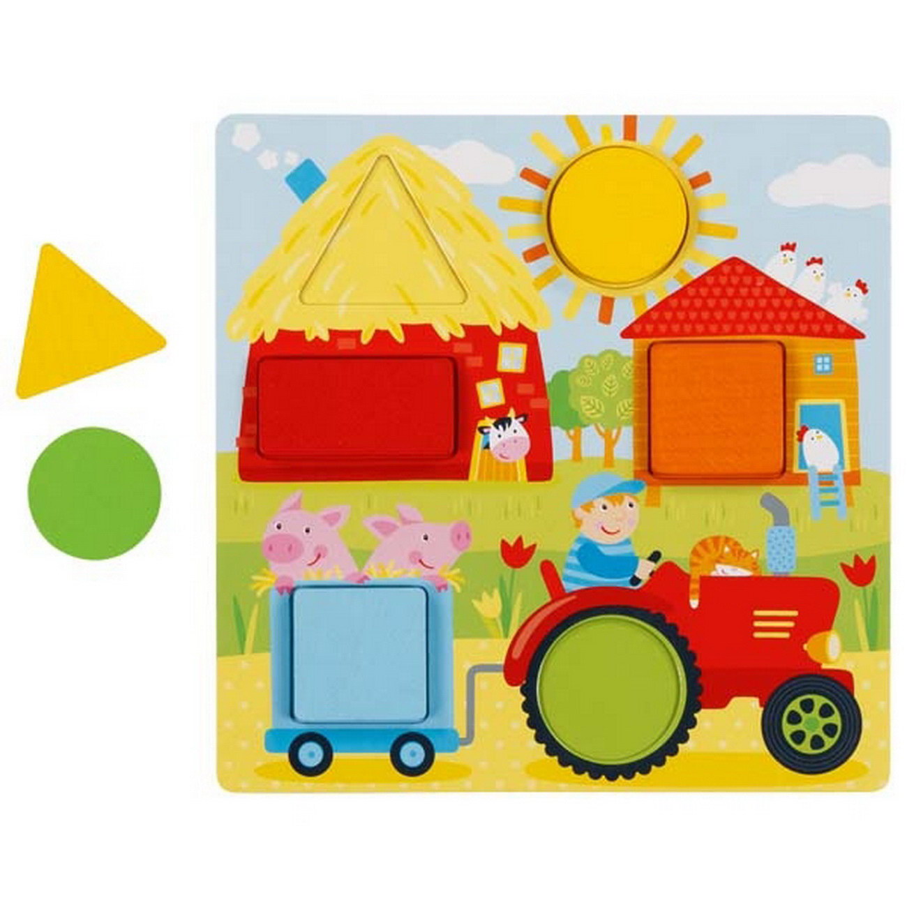 Farbwürfelspiel Geometrische Formen (56760)
