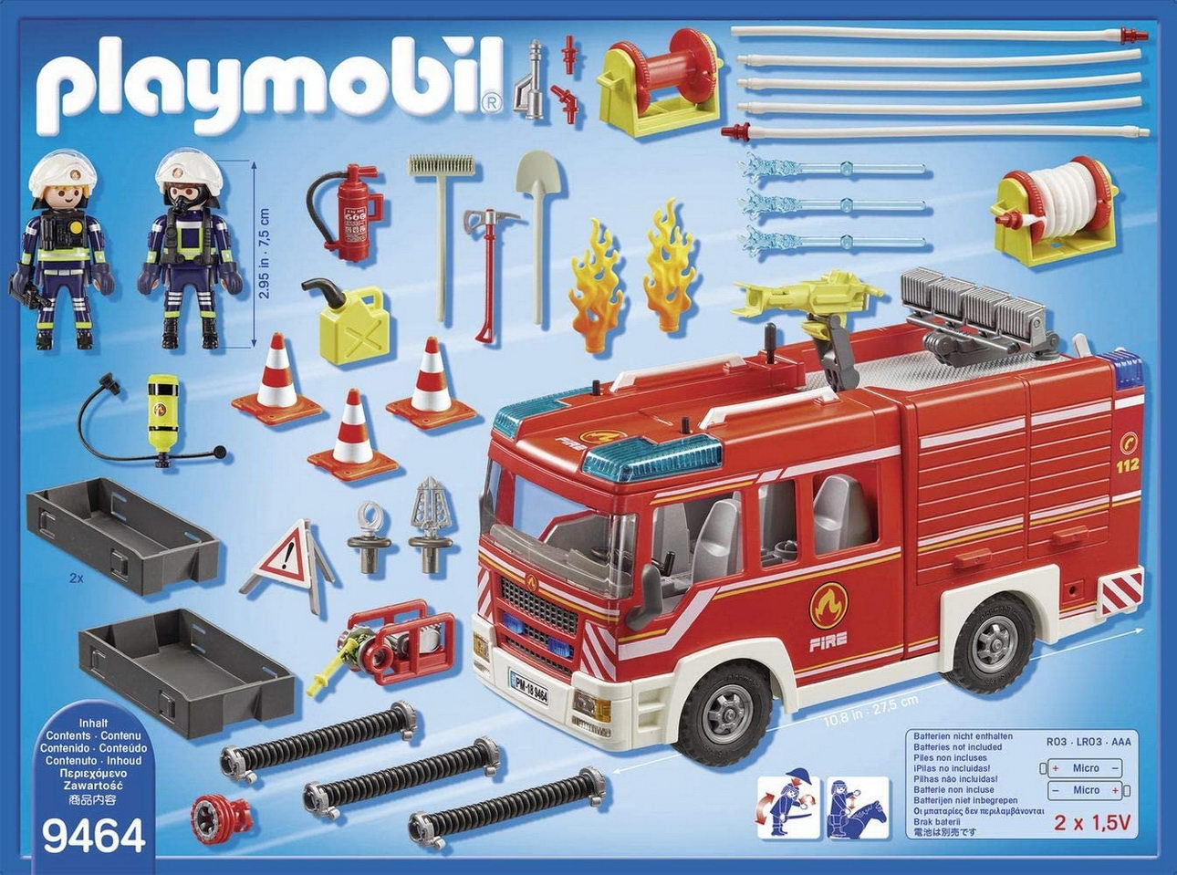 Playmobil 9464 - Feuerwehr Rüstfahrzeug