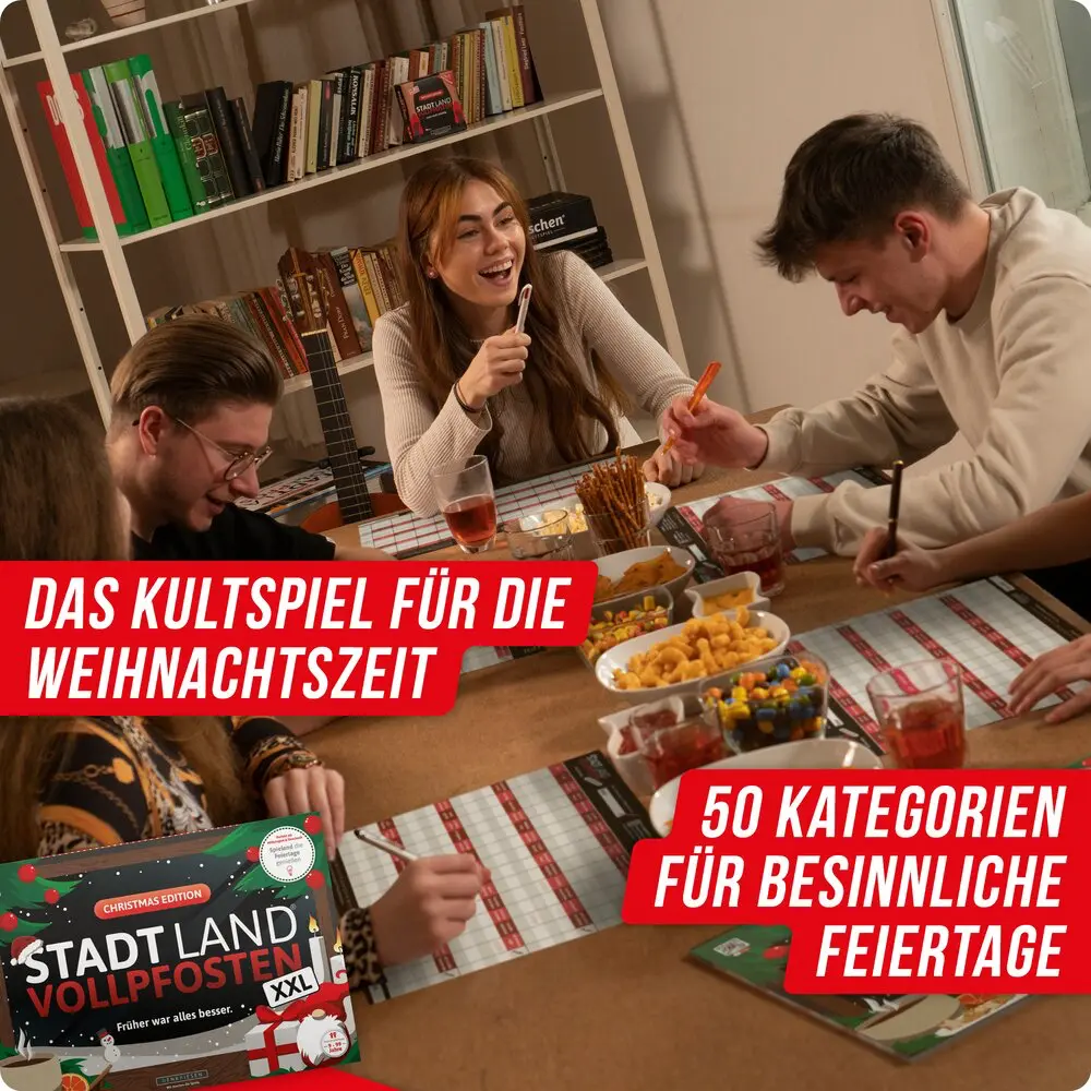 Christmas Edition - STADT LAND VOLLPFOSTEN  A4 (DENKRIESEN)