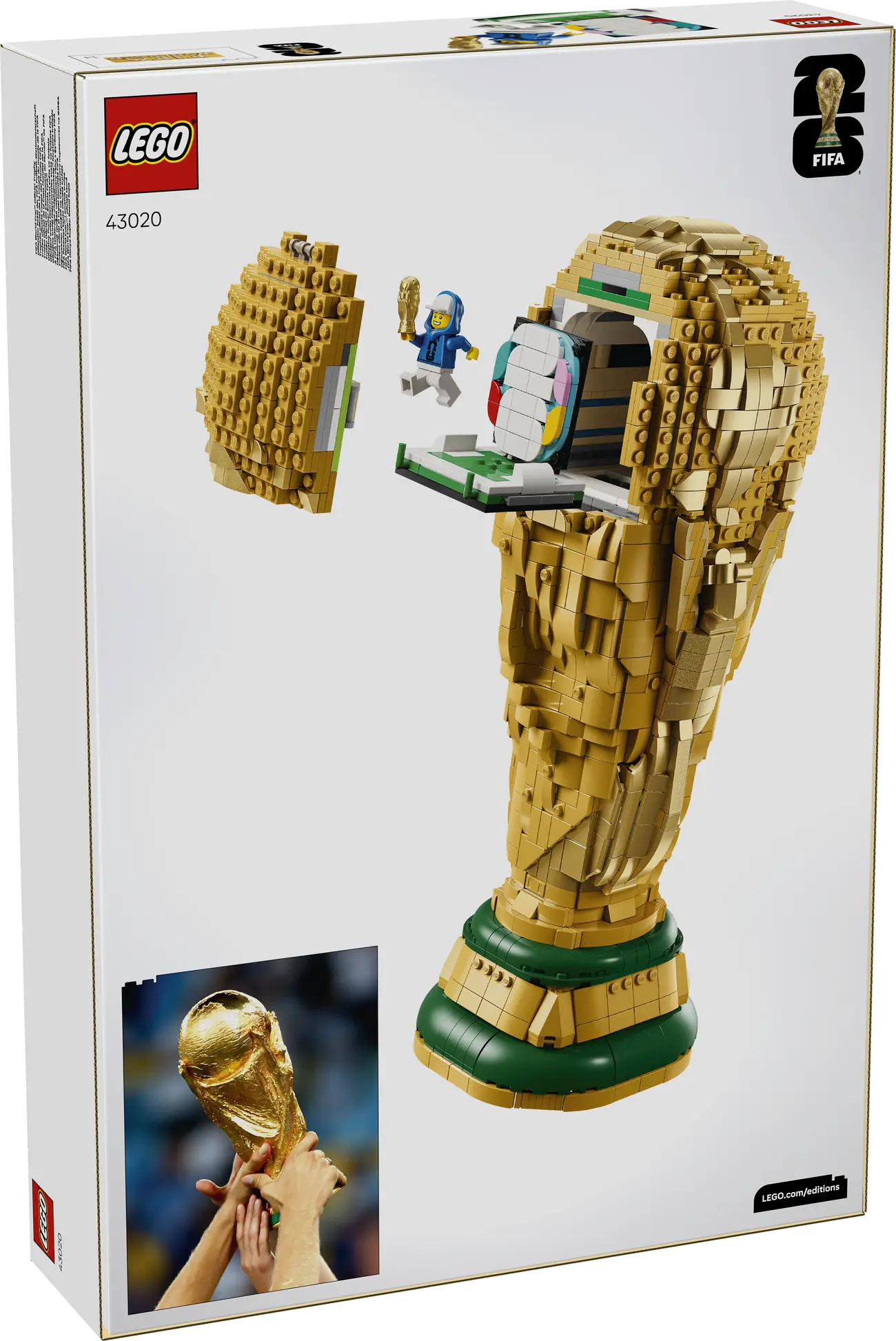 LEGO Editions - Offizieller Pokal der FIFA Fußball-Weltmeisterschaft (43020)