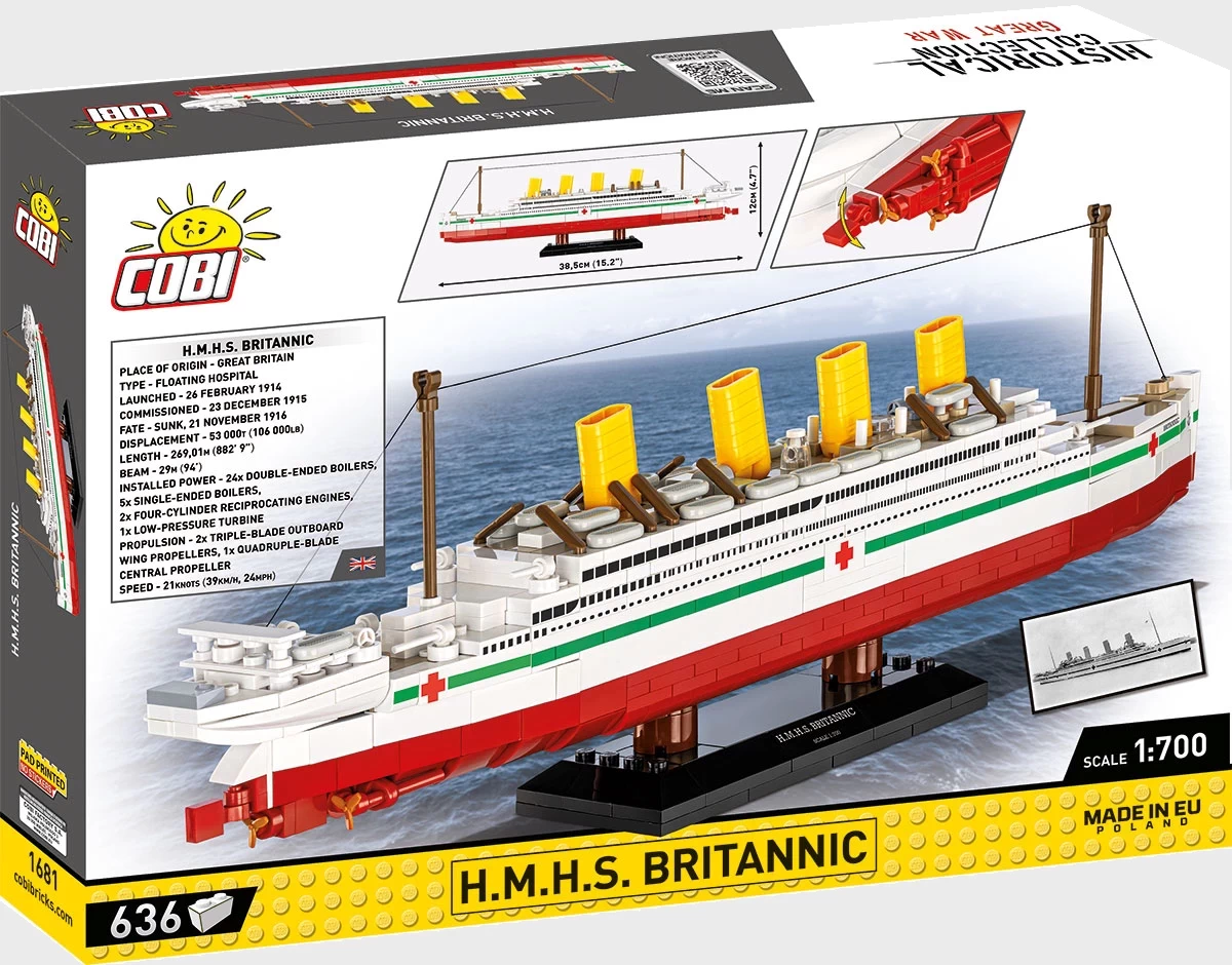 COBI - HMHS Britannic (1681) - Bausteine kaufen