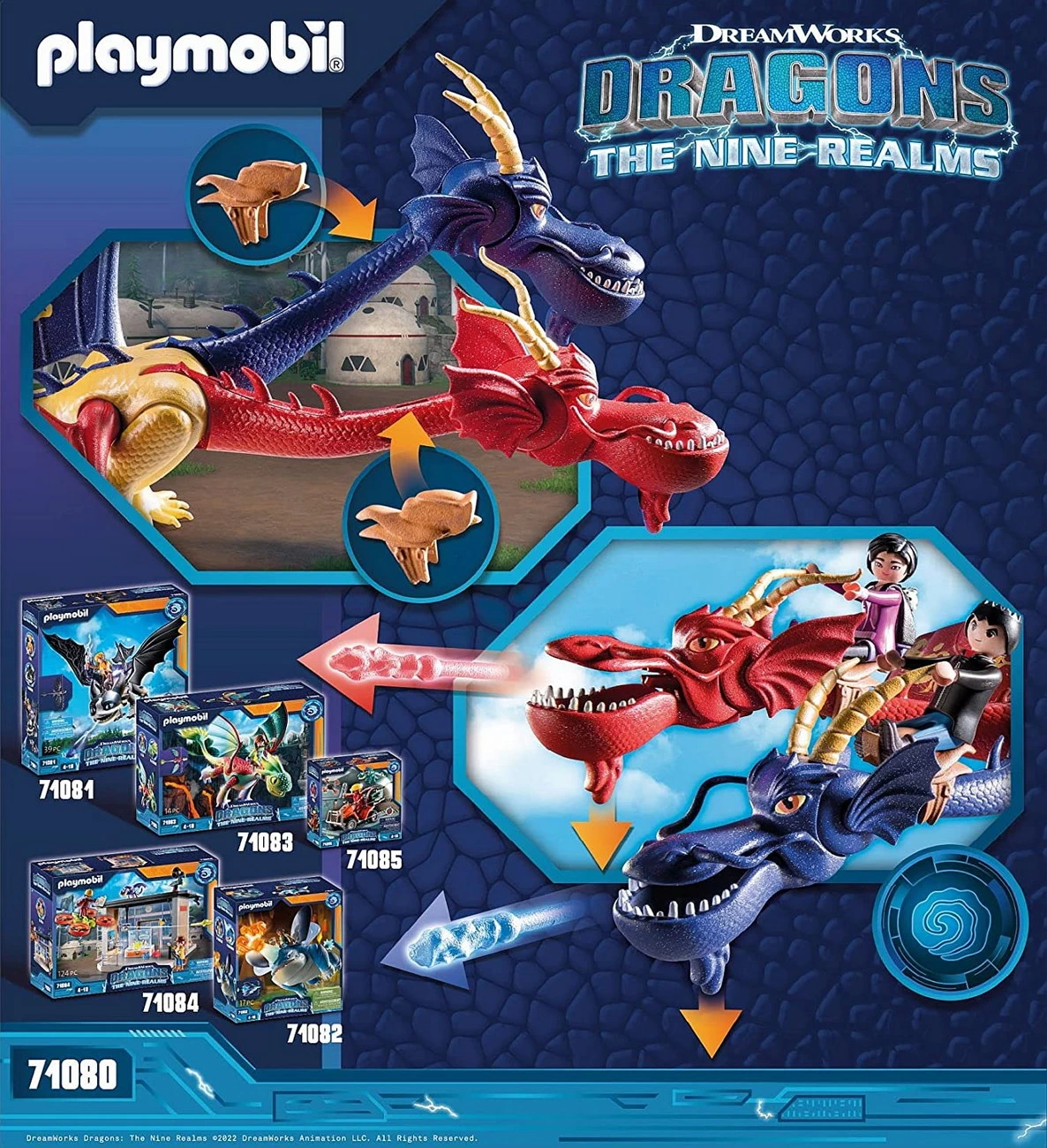 Playmobil 71080 - Wu und Wei mit Jun - Dragons The Nine Realms