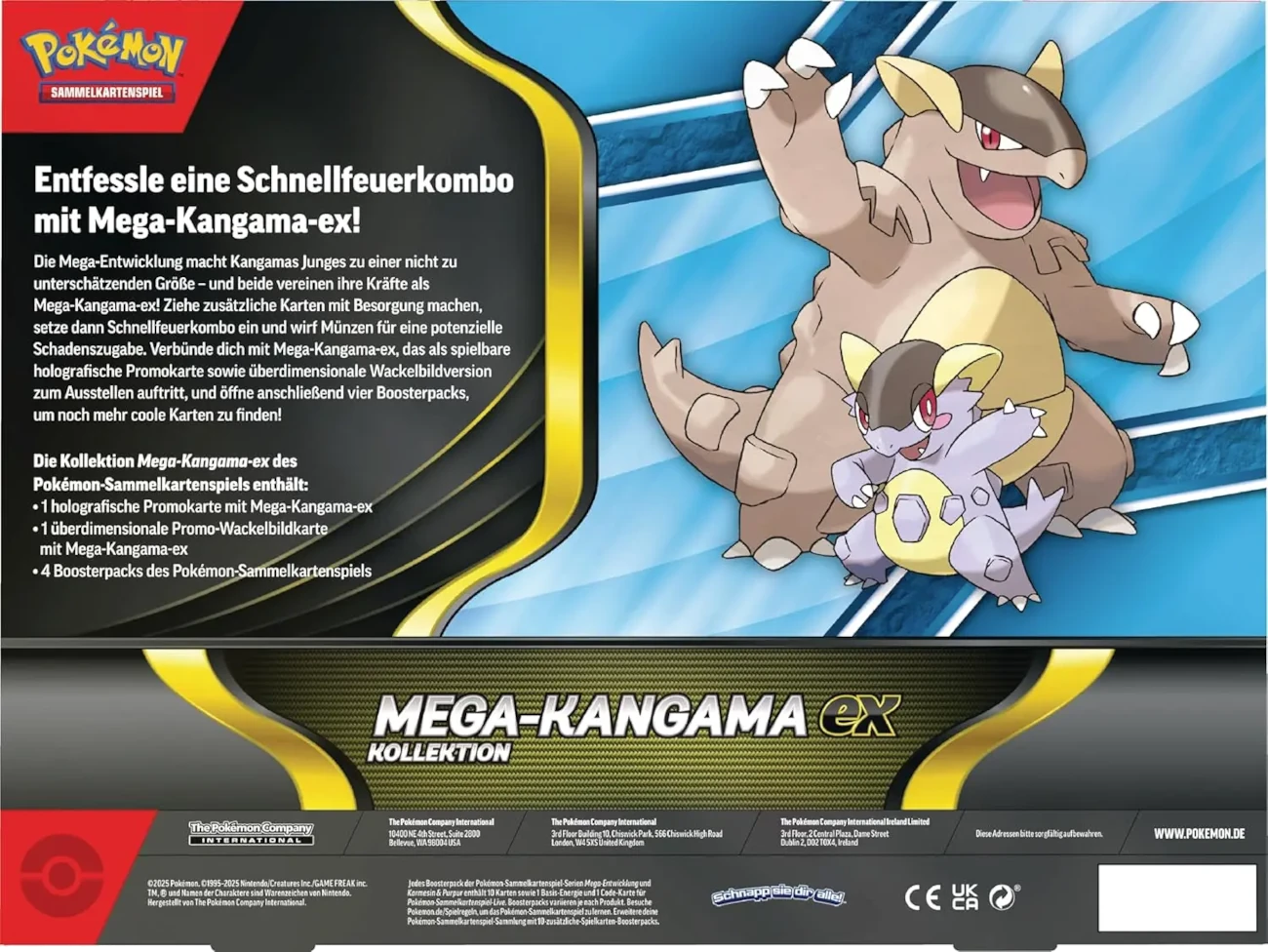 Pokemon Kollektion - Mega-Kangama ex