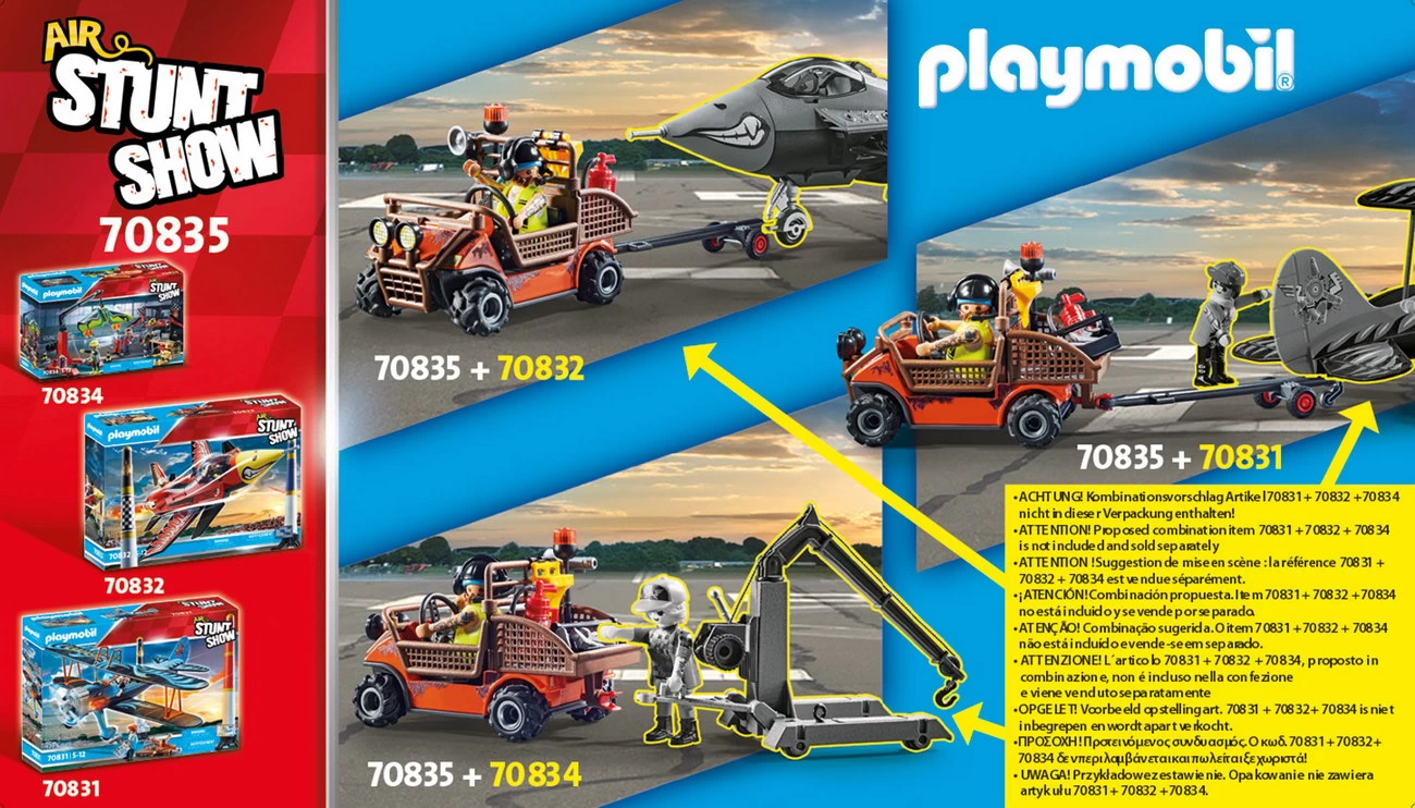 Playmobil 70835 - Mobiler Reparaturservice - Air Stuntshow