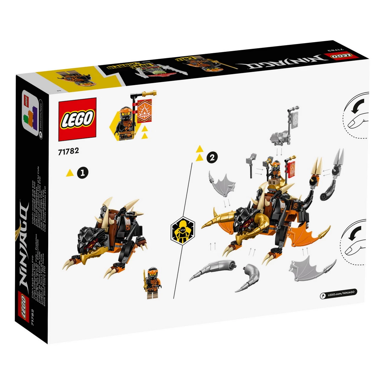 LEGO NINJAGO 71782 - Coles Erddrache EVO