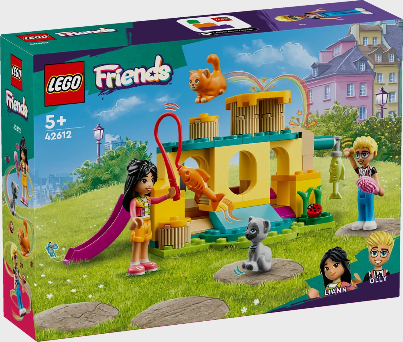 LEGO Friends 42612 - Abenteuer auf dem Katzenspielplatz 