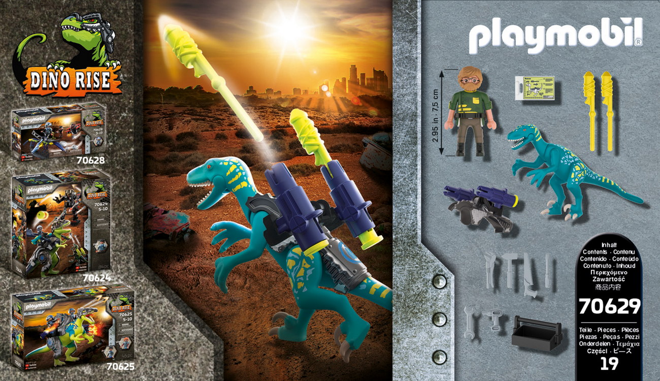 Playmobil 70629 - Uncle Rob: Aufrüstung zum Kampf (Dino Rise)