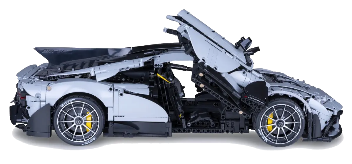 CaDA Mercedes-AMG ONE 1:8 grau - GHz Bricks C61503W