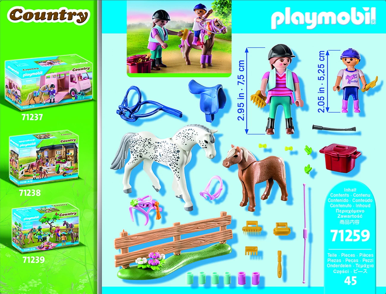 Playmobil 71259 - Starter Pack Pferdepflege - Country