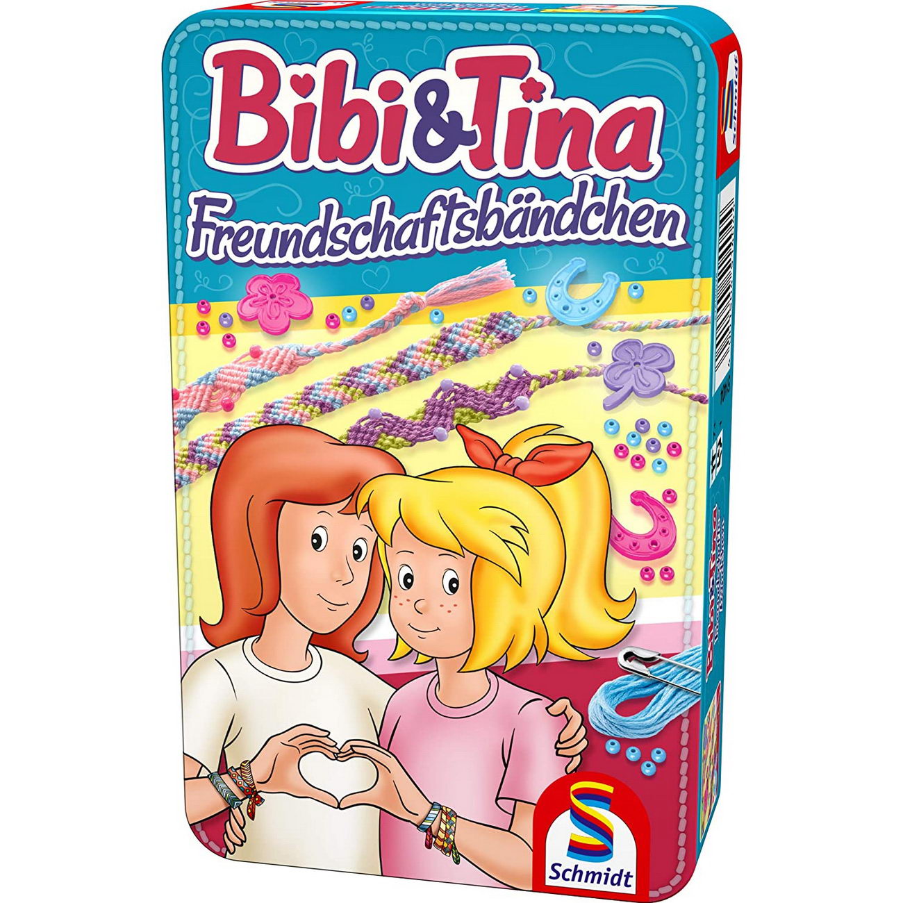 Bibi und Tina - Freundschaftsbändchen Metalldose (Schmidt 51404)