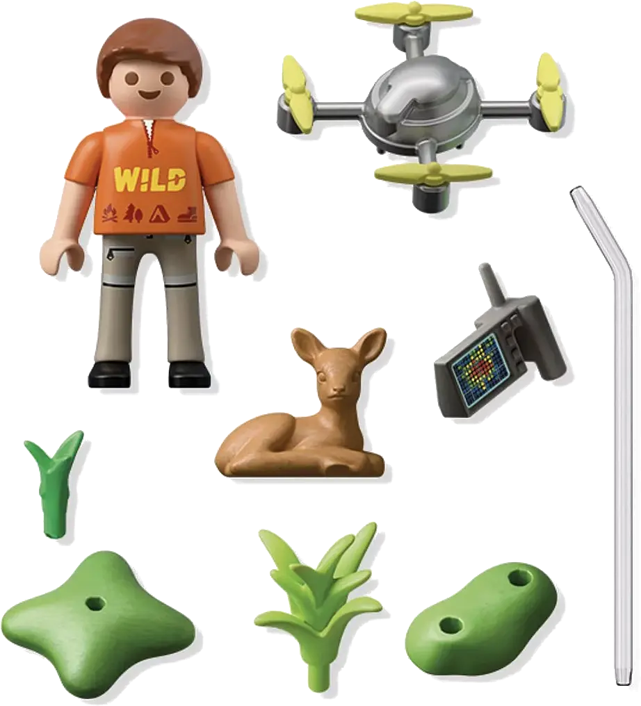 Playmobil 71880 - Rehkitz Rettung mit Drohne - Special Plus