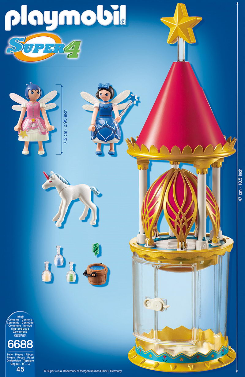Playmobil 6688 Zauberhafter Blütenturm (Super4)