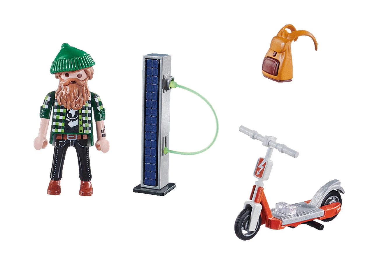 Playmobil 70873 - Hipster mit E-Roller  - Special Plus