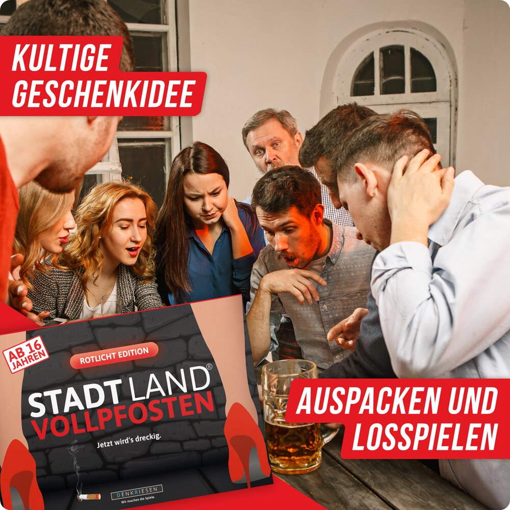 Rotlicht Edition - STADT LAND VOLLPFOSTEN (DENKRIESEN)