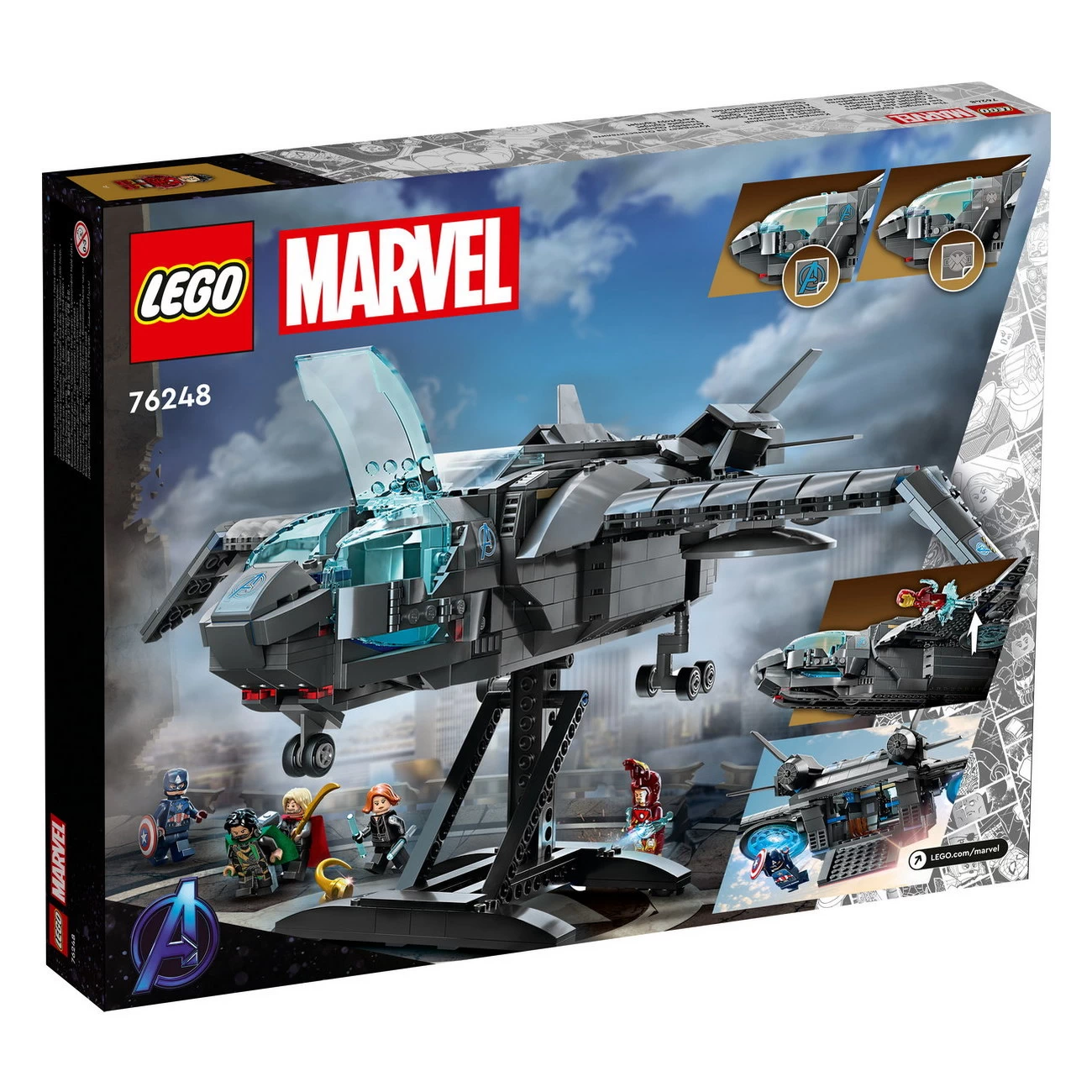 LEGO Marvel 76248 - Der Quinjet der Avengers