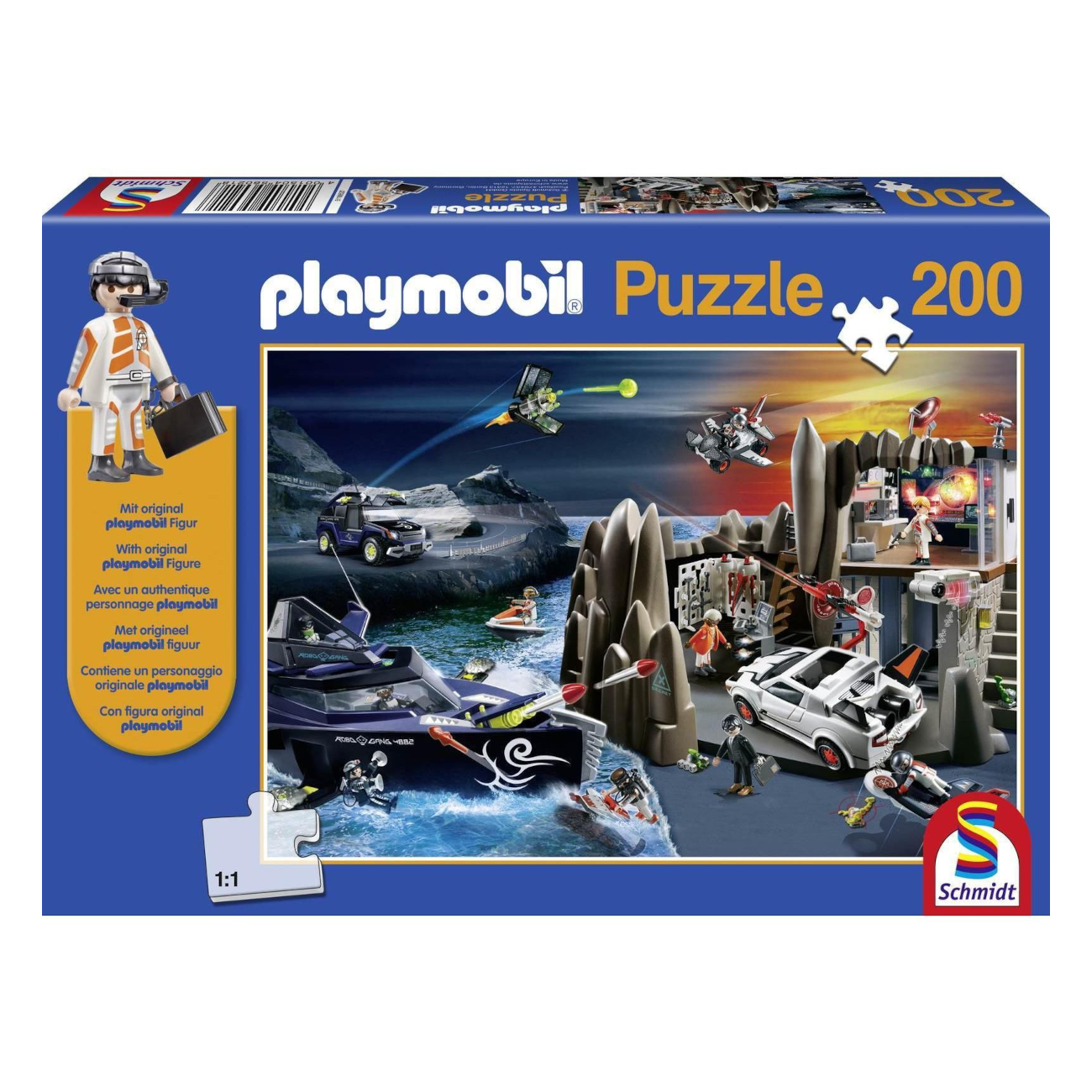 Playmobil Puzzle Top Agents 200 Teile (Schmidt 56021)