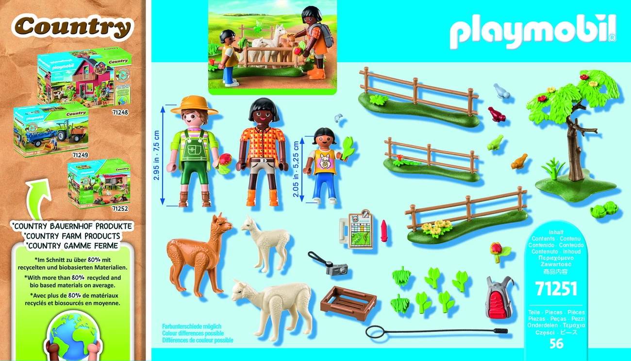 Playmobil 71251 - Alpaka Wanderung (Country)