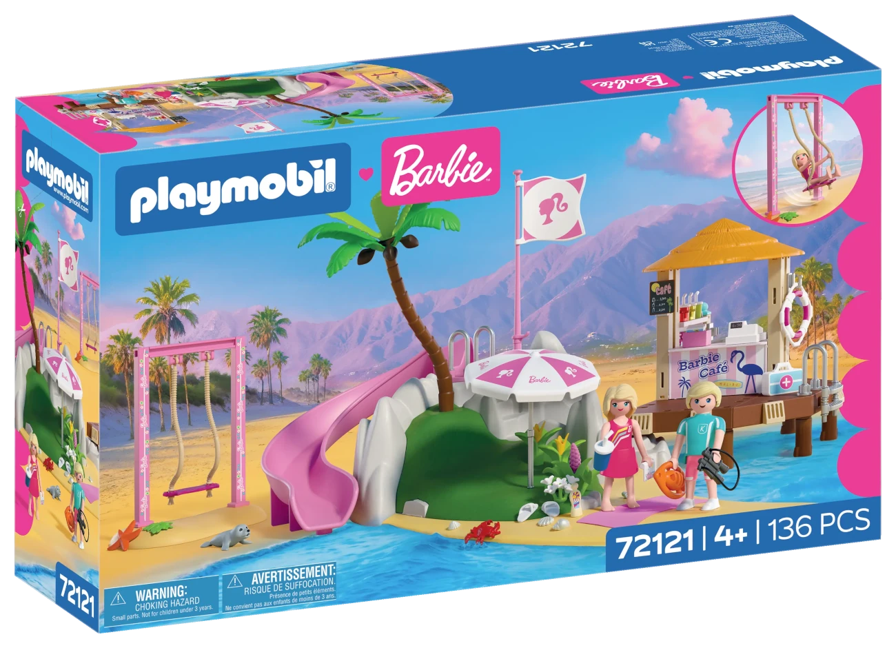 Bild zum Playmobil 72121 - Barbie Strand Cafe
