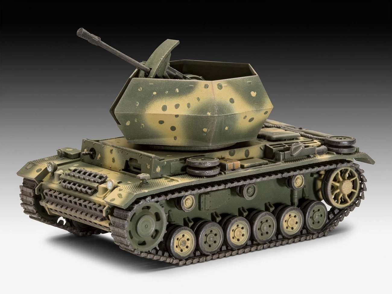 Revell 03286 - Flakpanzer III Ostwind - Modell