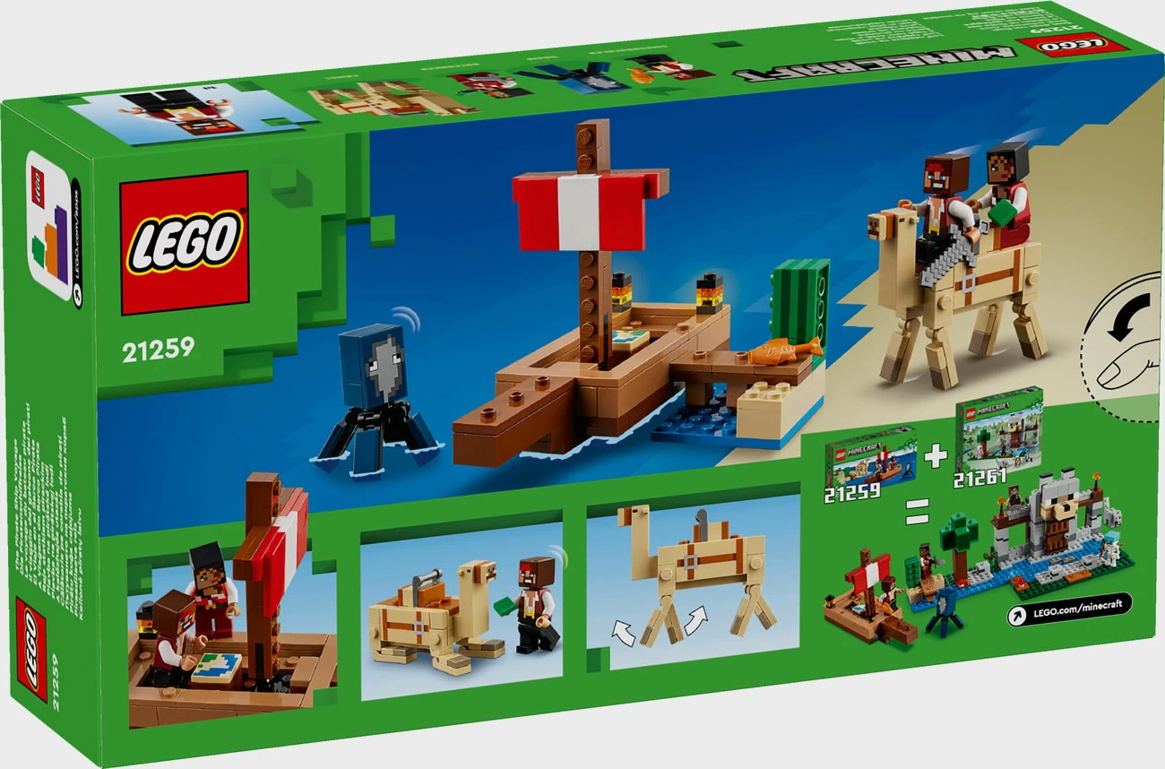 LEGO Minecraft 21259 - Die Piratenschiffreise