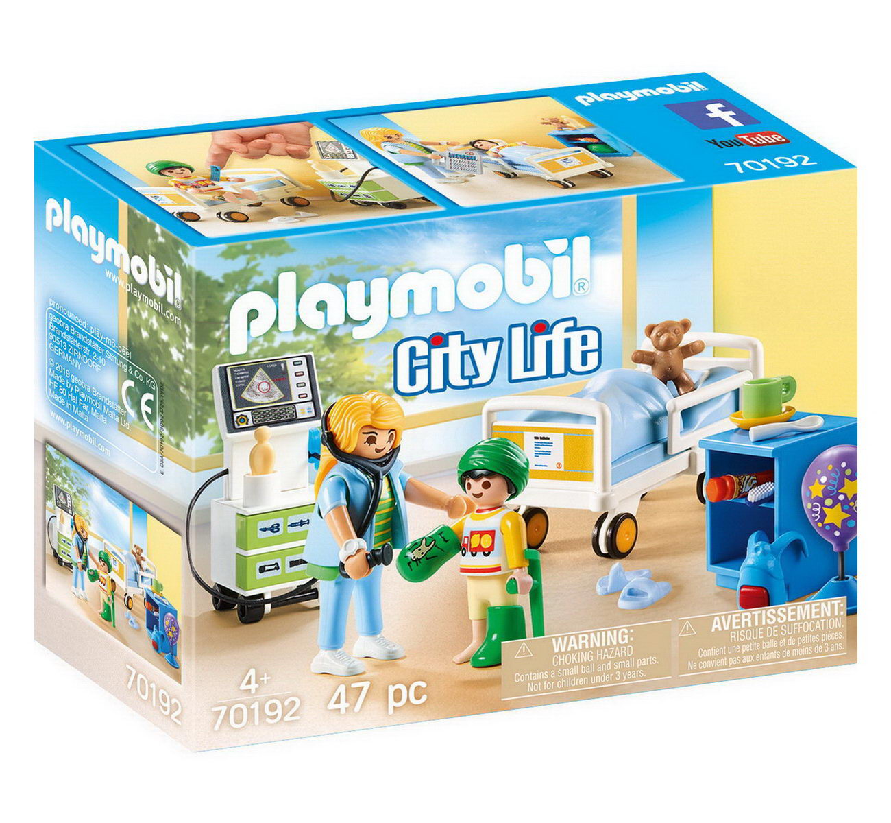 Playmobil 70192 - Kinderkrankenzimmer