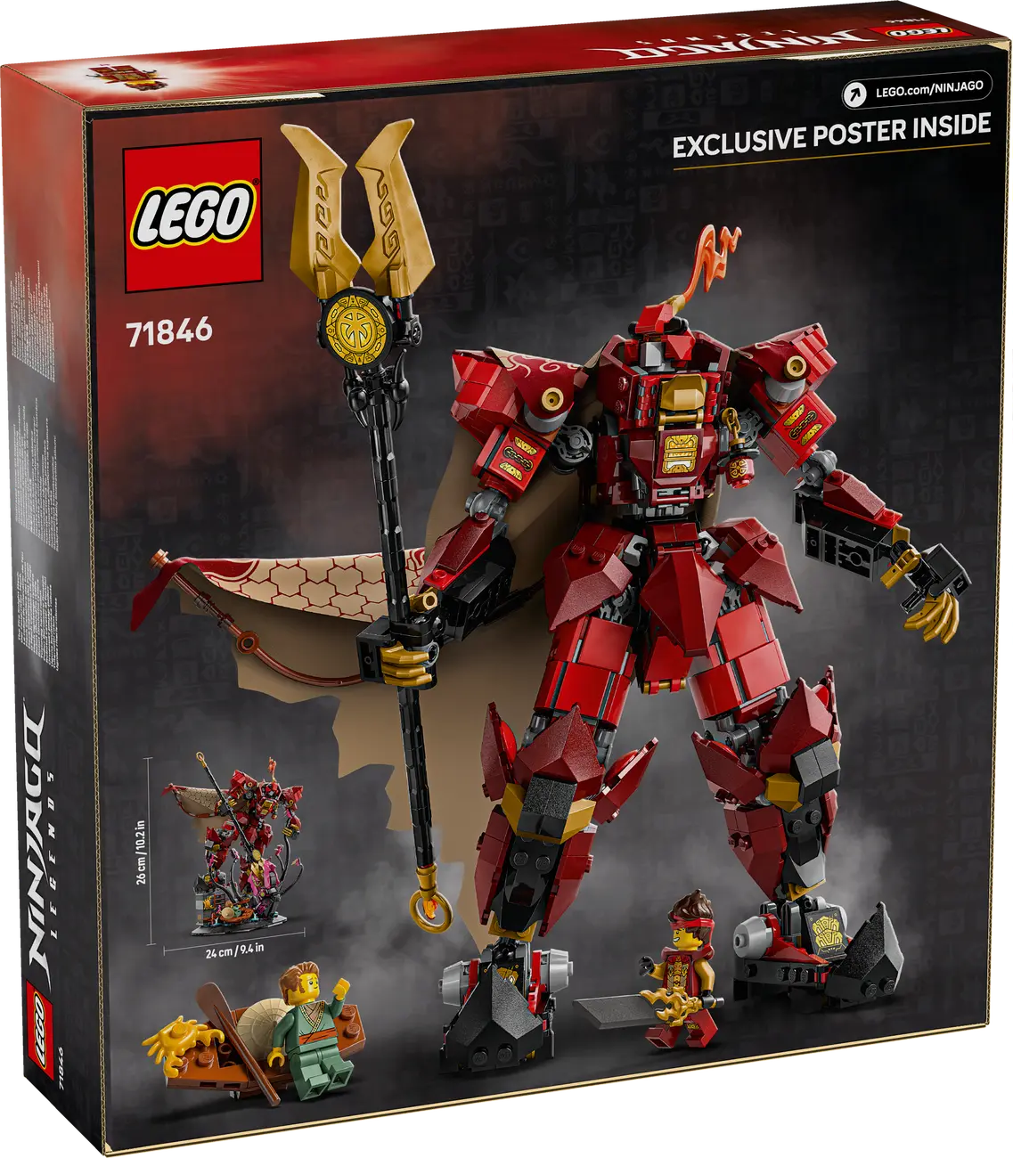 LEGO Ninjago 71846 - Der Feuerritter-Mech