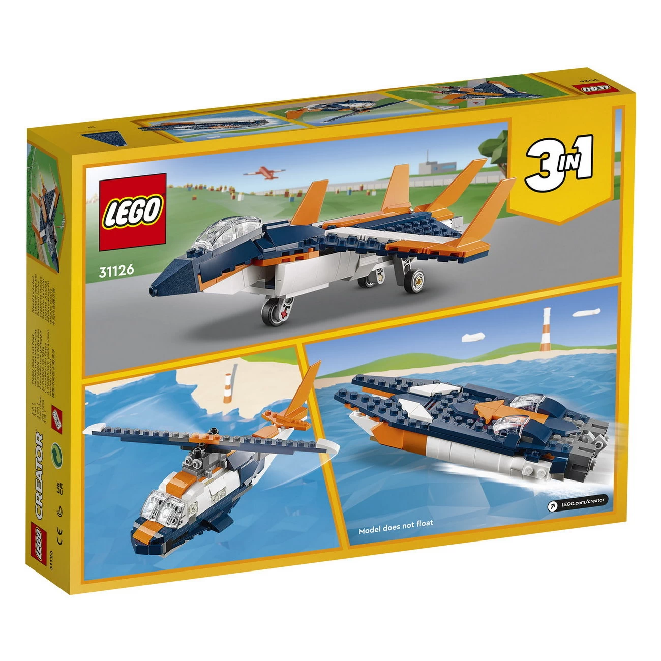 LEGO Creator 31126 - Überschalljet
