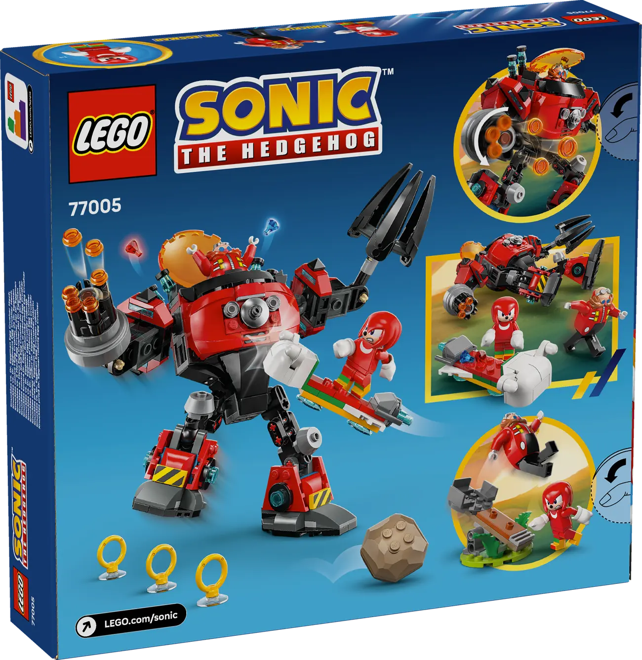 LEGO Sonic 77005 - Knuckles vs. Dr. Eggmans Egg Crusher Mech