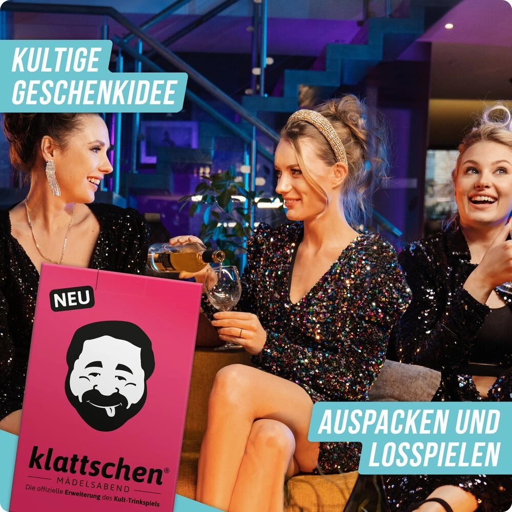 klattschen Mädelsabend Kartenspiel (DENKRIESEN)
