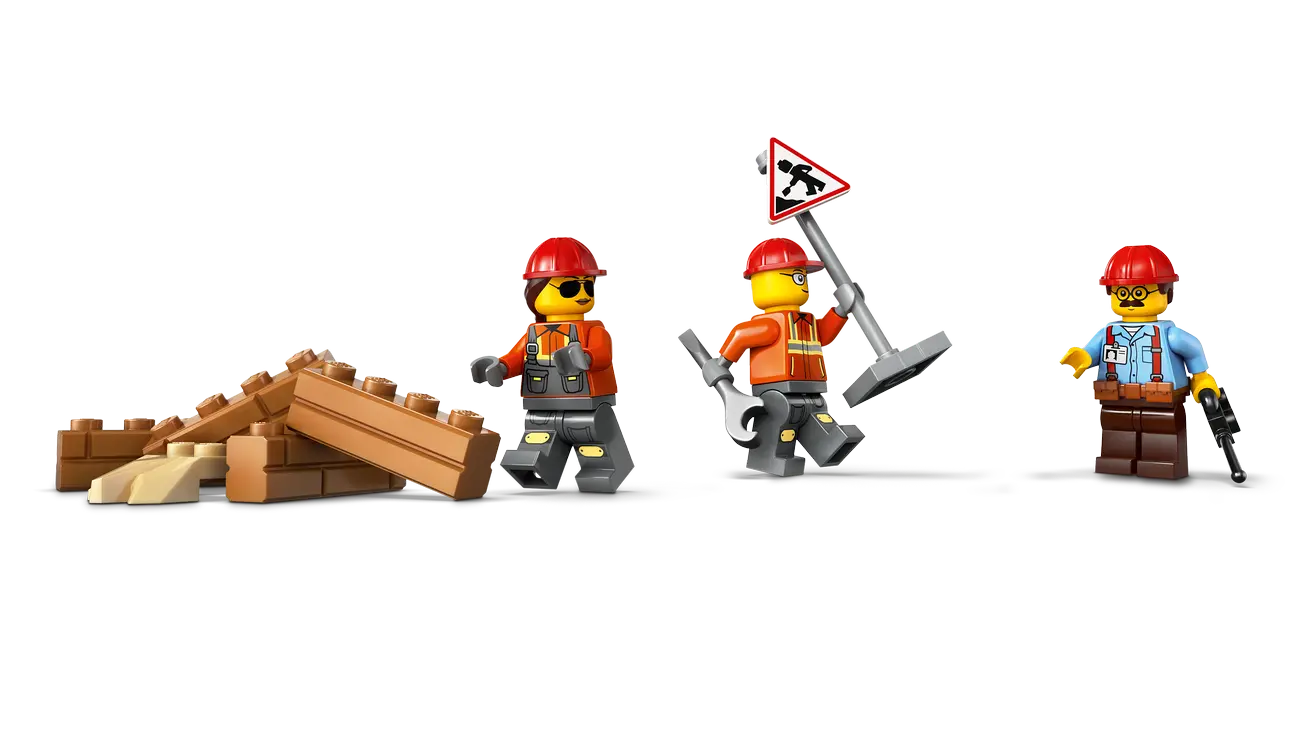 LEGO City 60466 - Gelber Bulldozer
